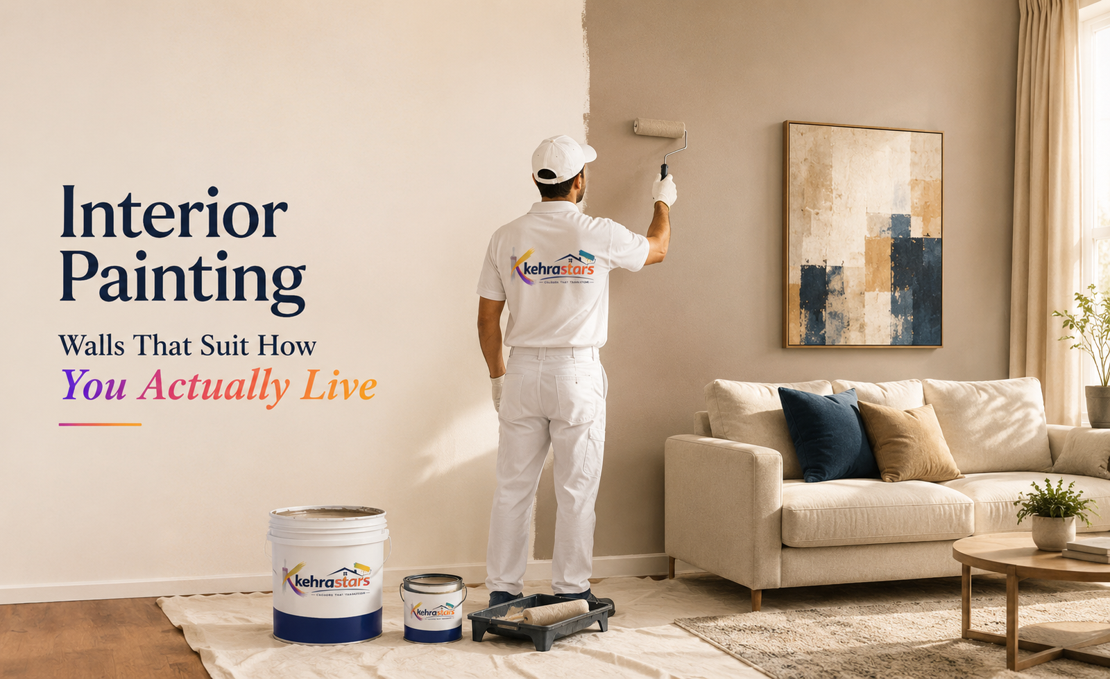Interior painting project